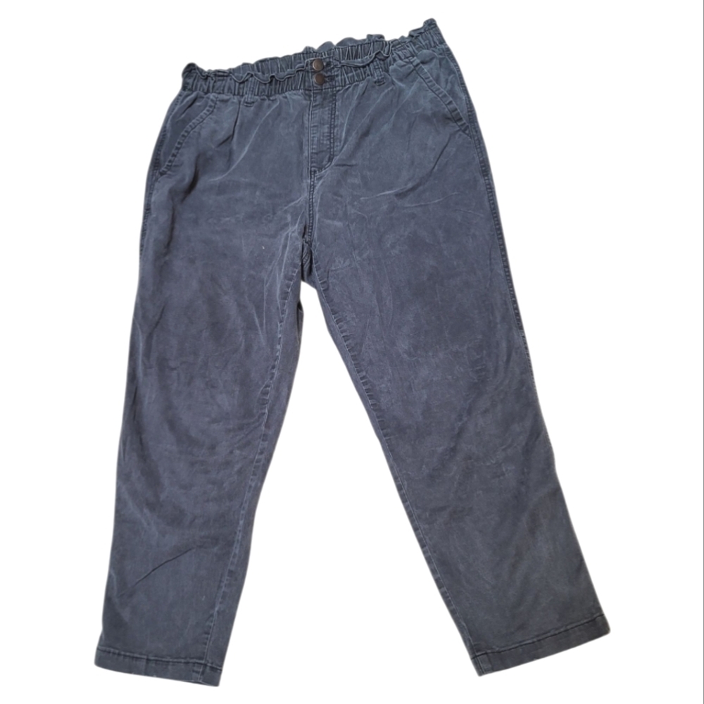 Universal Thread Charcoal Grey Stretch Elastic Waist Jeans - Plus-Size 16W